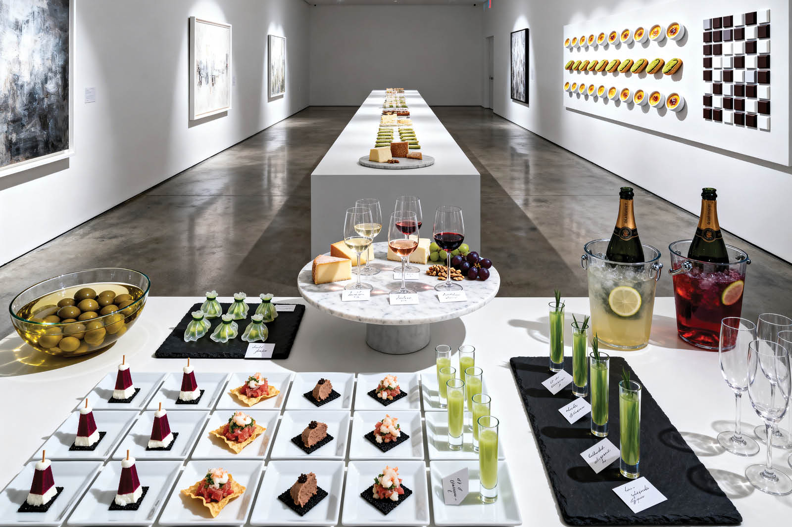 private wine and cheese party catering